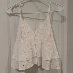 Ocean Drive White flowy top🤍